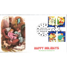 #3949-52 Christmas Cookies S & T FDC