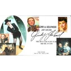 #4077 Judy Garland Combo S & T FDC