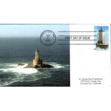 #4150 St. George Reef Lighthouse S & T FDC