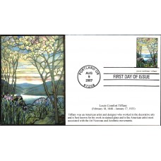 #4165 Louis Comfort Tiffany S & T FDC