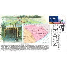 #4320 FOON: South Carolina State Flag S & T FDC