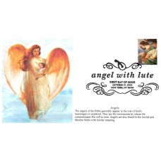 #4477 Angel With Lute S & T FDC