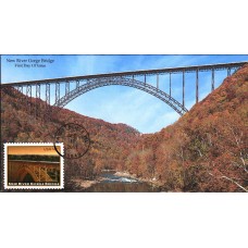 #4511 New River Gorge Bridge S & T FDC