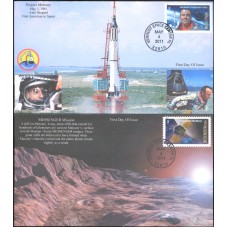 #4527-28 Mercury - Messenger S & T FDC Set