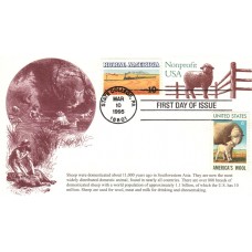 #U635 Sheep Combo S & T FDC