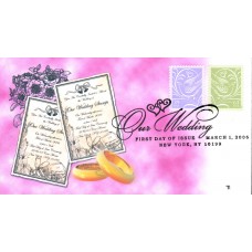 #3998-99 Doves - Wedding Therome FDC