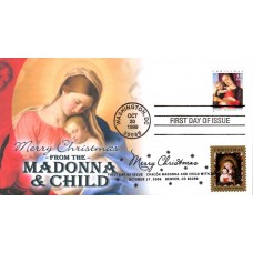 #4100 Madonna and Child Dual Therome FDC