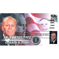 #4199 Gerald R. Ford Therome FDC