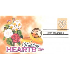 #4272 Wedding Hearts Therome FDC