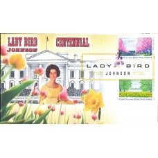 #4716a-b Lady Bird Johnson Therome FDC