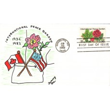 #2014 International Peace Garden Thompson FDC