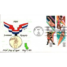 #2082-85 Summer Olympics Thompson FDC