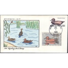 #RW52 Cinnamon Teal Thompson FDC