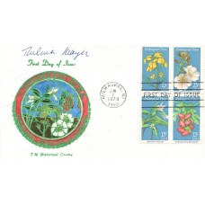 #1783-86 Endangered Flowers TM Historical FDC