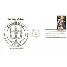 #1842 Madonna and Child TM Historical FDC