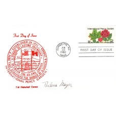 #2014 International Peace Garden TM Historical FDC