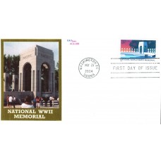 #3862 World War II Memorial TNT FDC