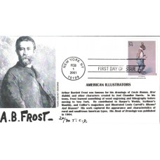 #3502g Arthur Burdett Frost Tom's FDC