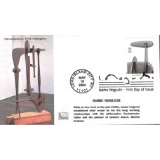 #3861 Isamu Noguchi Tom's FDC