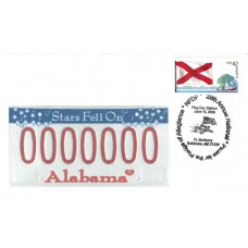 #4274 FOON: Alabama Flag Torno FDC