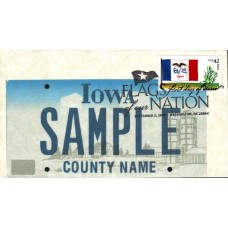 #4291 FOON: Iowa Flag Torno FDC