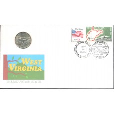 West Virginia State Quarter Triple W Cover