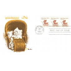 #1902 Baby Buggy 1880s Tudor House FDC