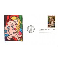 #2026 Madonna and Child Tudor House FDC