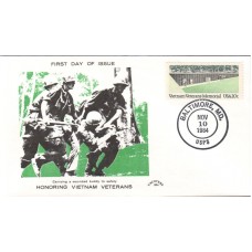 #2109 Vietnam Veterans Memorial Uncovers FDC