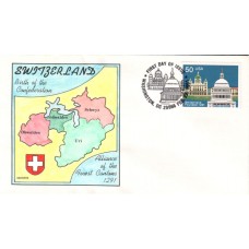 #2532 Founding of Switzerland Uncovers FDC