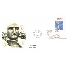 #2224 Statue of Liberty Unknown FDC