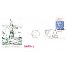 #2224 Statue of Liberty Unknown FDC