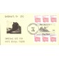 #2452B Circus Wagon 1900s Unknown FDC