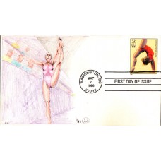 #3068g Women's Gymnastics Unknown FDC