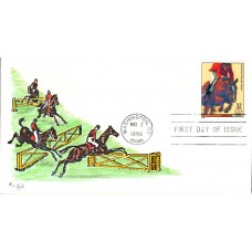 #3068s Equestrian Events Unknown FDC