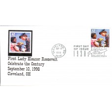#3185d Eleanor Roosevelt Unknown FDC