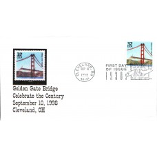 #3185l Golden Gate Bridge Unknown FDC