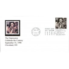 #3185m America Survives Depression Unknown FDC