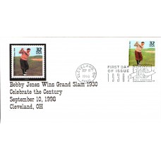 #3185n Bobby Jones Unknown FDC