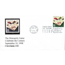 #3185o Monopoly Game Unknown FDC