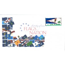 #4276 FOON: American Samoa Flag Unknown FDC