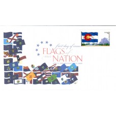 #4280 FOON: Colorado Flag Unknown FDC