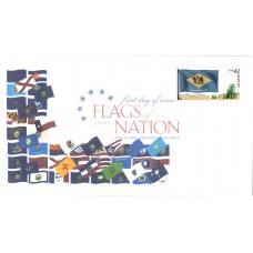 #4282 FOON: Delaware Flag Unknown FDC