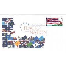 #4287 FOON: Hawaii Flag Unknown FDC