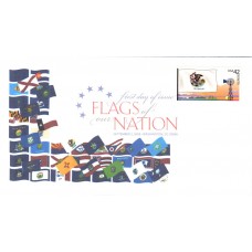 #4289 FOON: Illinois Flag Unknown FDC