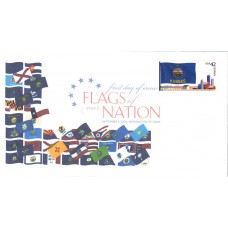 #4292 FOON: Kansas Flag Unknown FDC