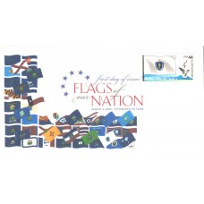 #4297 FOON: Massachusetts Flag Unknown FDC