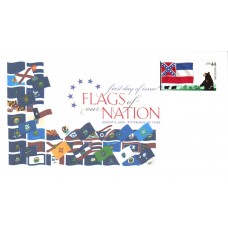 #4300 FOON: Mississippi Flag Unknown FDC