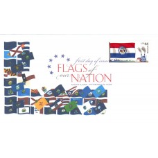 #4301 FOON: Missouri Flag Unknown FDC