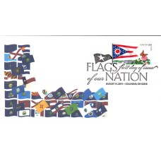 #4314 FOON: Ohio State Flag Unknown FDC